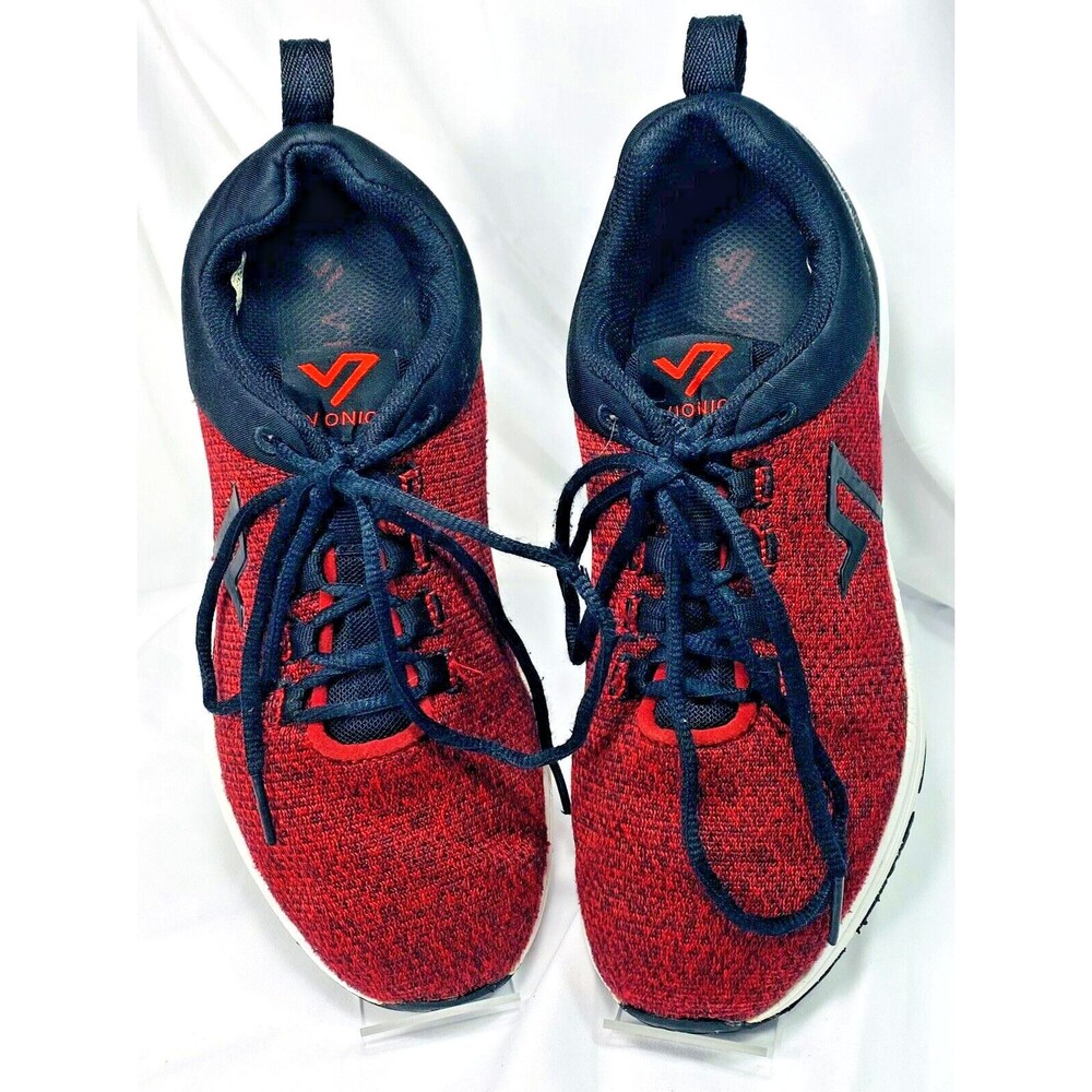 Vionic Men's Red and Black Turner Comfort Sneakers-Size 7-(ASR1597)-2018